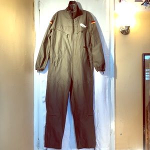 AUTHENTIC GERMAN TANKER COVERALLS, UNUSED